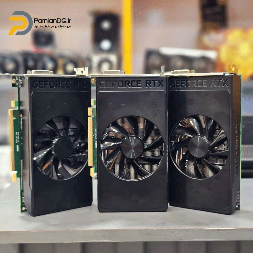 کارت گرافیک استوک Dell RTX 2060 OEM 6GB GDDR6 نمای جلو | پرنیان دیجیتال