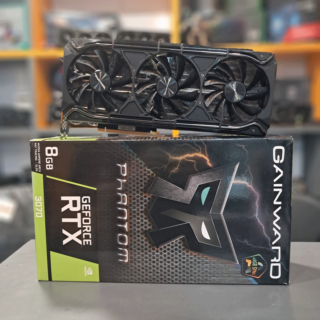 کارت گرافیک دست دوم RTX 3070 Phantom مناسب اجرای بازی‌های روز با Ray Tracing