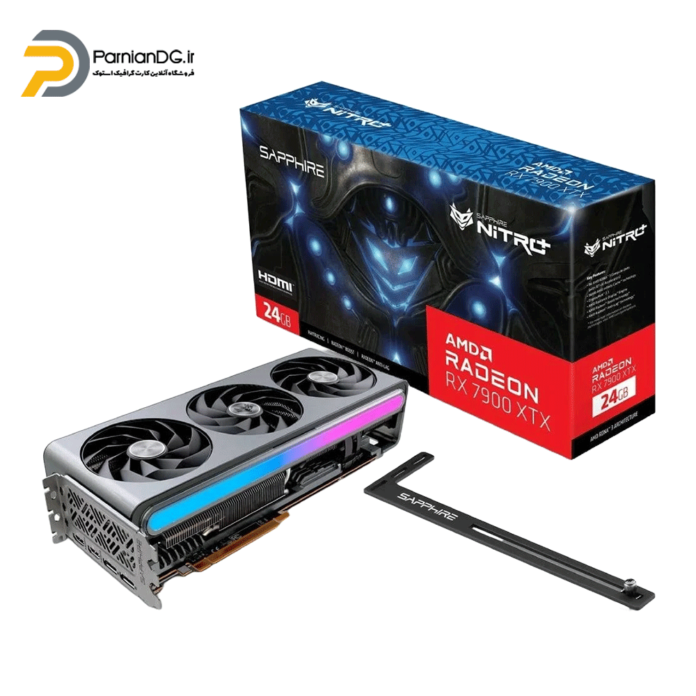 SAPPHIRE NITRO+ RX 7900 XTX Vapor-X استوک - تصویر محصول