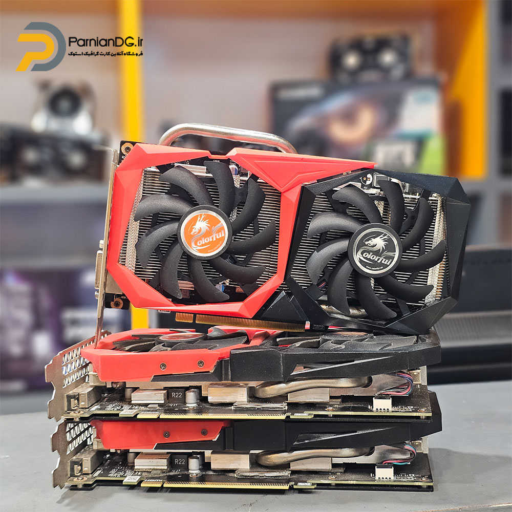 خرید کارت گرافیک Colorful GeForce GTX 1660 SUPER NB 6G-V استوک دست دوم با قیمت روز