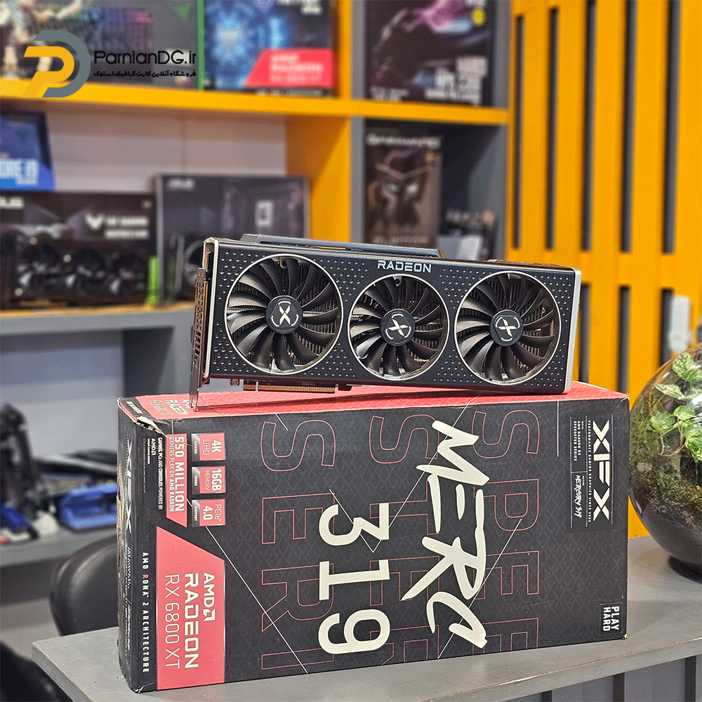 کارت گرافیک 16 گیگ RX6800XT استوک در پرنیان دیجیتال شیراز