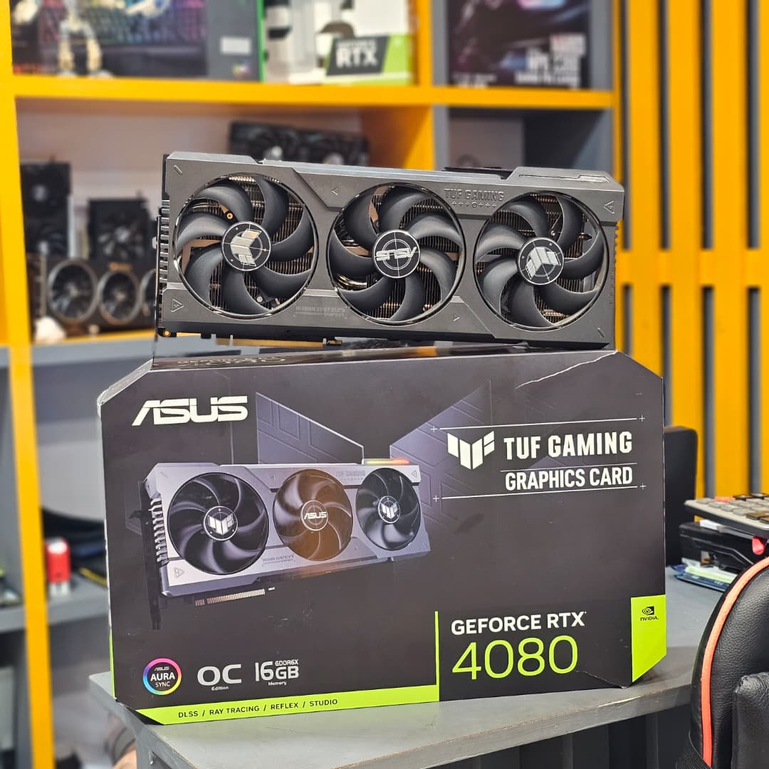 کارت گرافیک Rtx 4080 ایسوس تاف استوک با گارانتی 