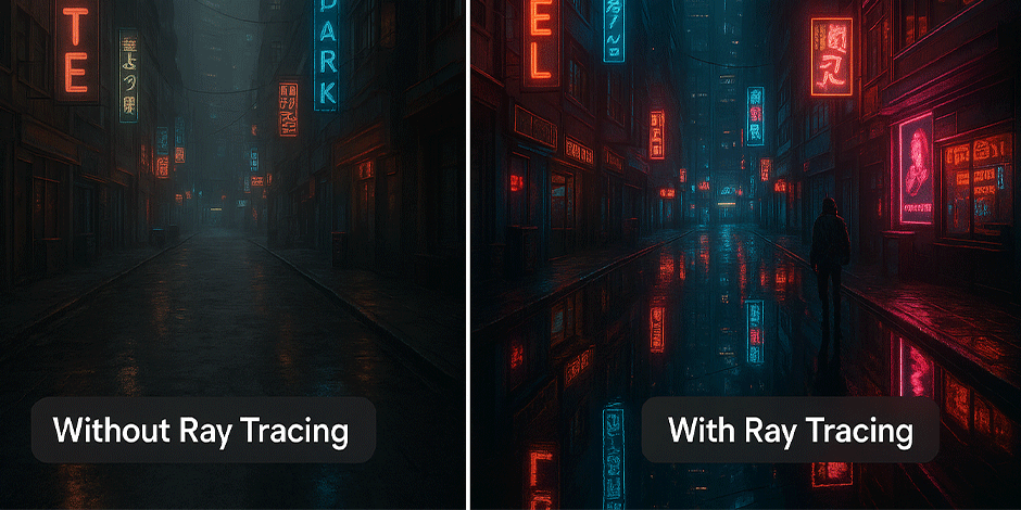 Ray Tracing چیست؟ آموزش کامل فناوری رهگیری پرتو در گرافیک و بازی‌ها