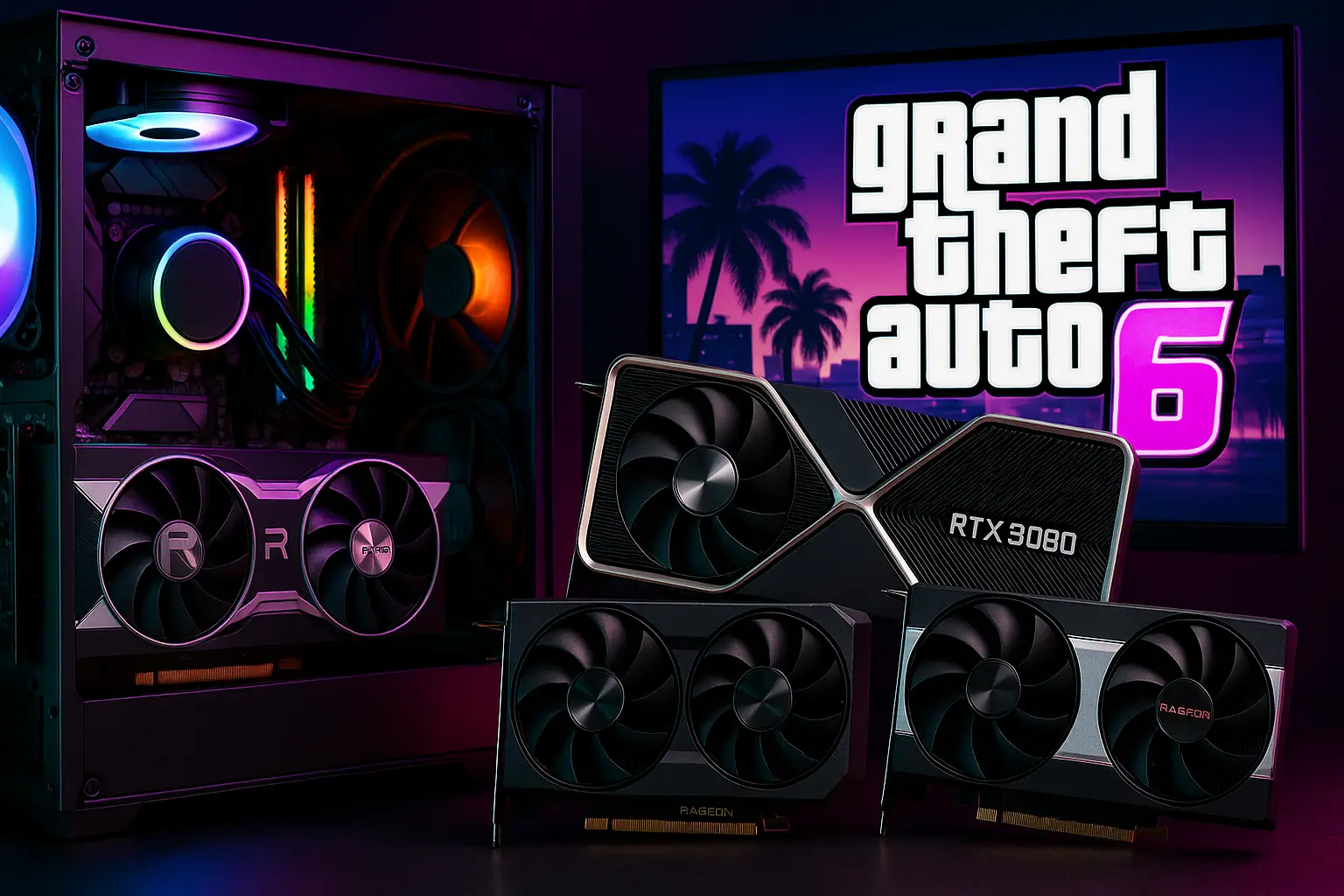 کدام کارت گرافیک استوک برای اجرای GTA 6 مناسب است؟ بررسی مدل‌های پرچمدار تا اقتصادی