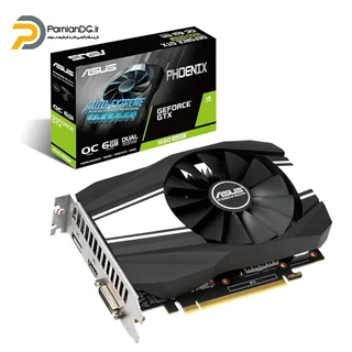 کارت گرافیک GTX 1660 Super 6GB Asus Phoenix استوک +یک هفته مهلت تست