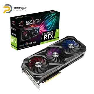 کارت گرافیک RTX 3070Ti ASUS ROG STRIX 8G Gaming استوک