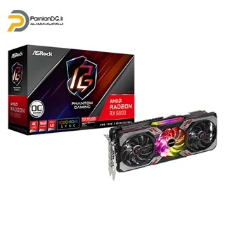 کارت گرافیک ازراک RX6800 16GB asrock استوک