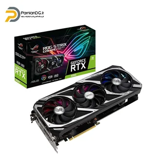 کارت گرافیک ایسوس RTX 3060Ti ASUS ROG GAMING O8G  استوک + یک هفته مهلت تست