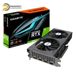 کارت گرافیک گیگابایت RTX 3060 Ti EAGLE OC 8GB استوک + یک هفته مهلت تست