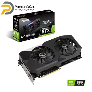 کارت گرافیک RTX 3070 ASUS Dual O8G استوک + یک هفته مهلت تست
