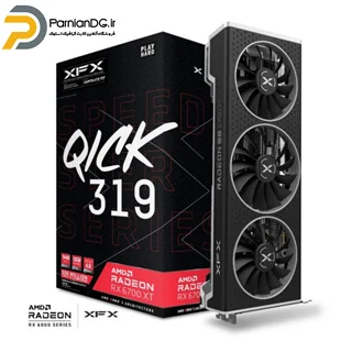 کارت گرافیک RX 6700XT XFX QICK319 12GB استوک+یک هفته مهلت تست
