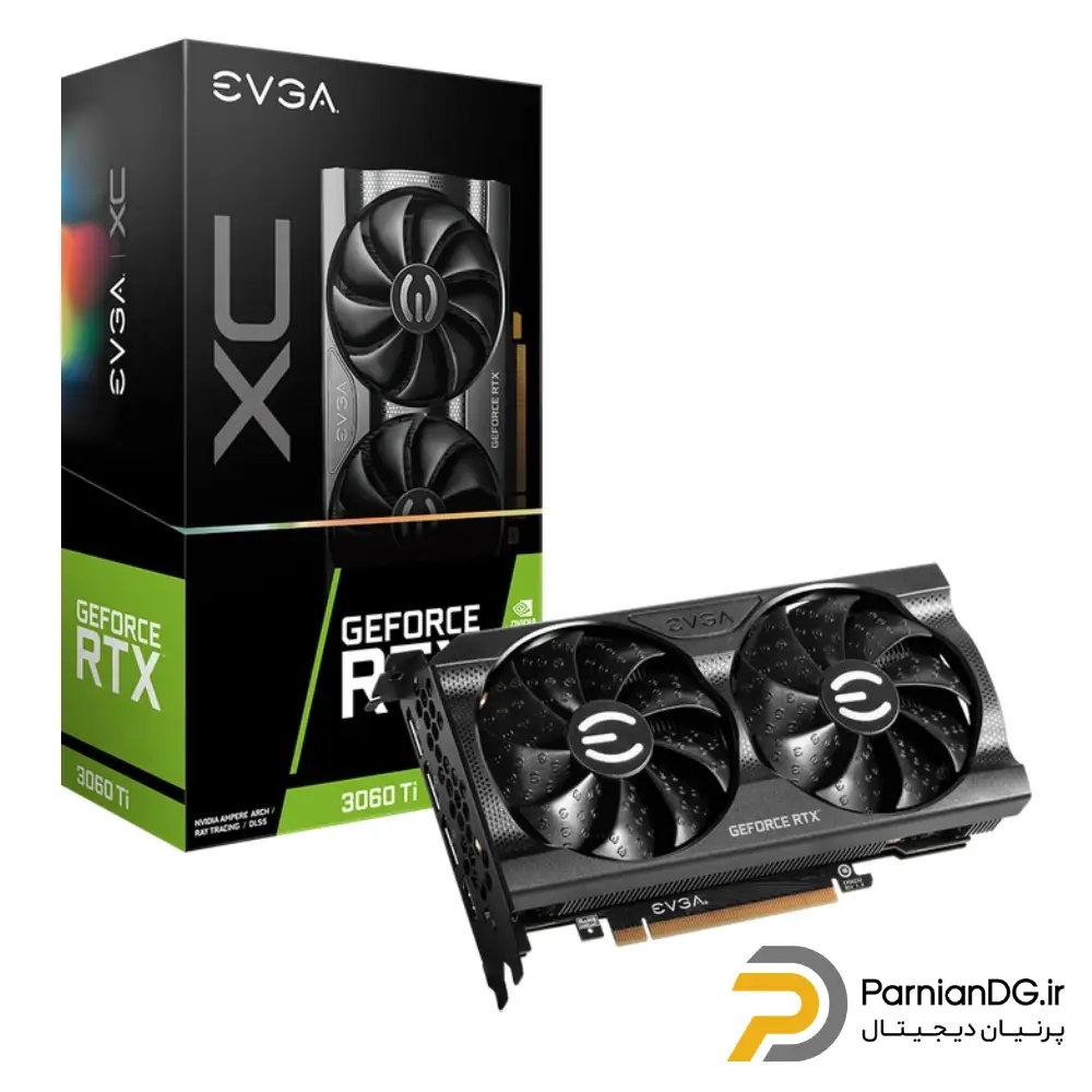 کارت گرافیک RTX 3060 Ti EVGA XC GAMING 8GB استوک