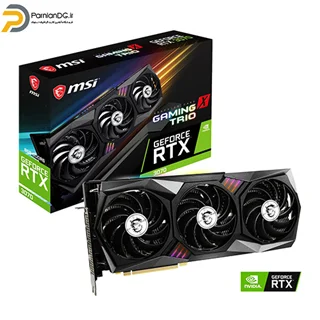 کارت گرافیک MSI GeForce RTX 3070 GAMING X TRIO استوک